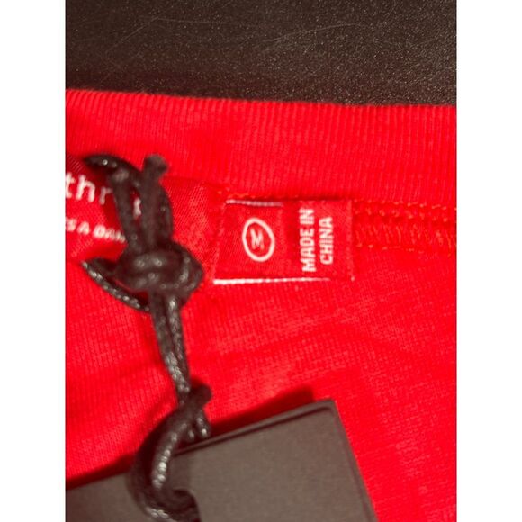 Philanthropy‎ NWT Red Rosebud Dress One Shoulder Long Sleeve Size Medium - Picture 5 of 7